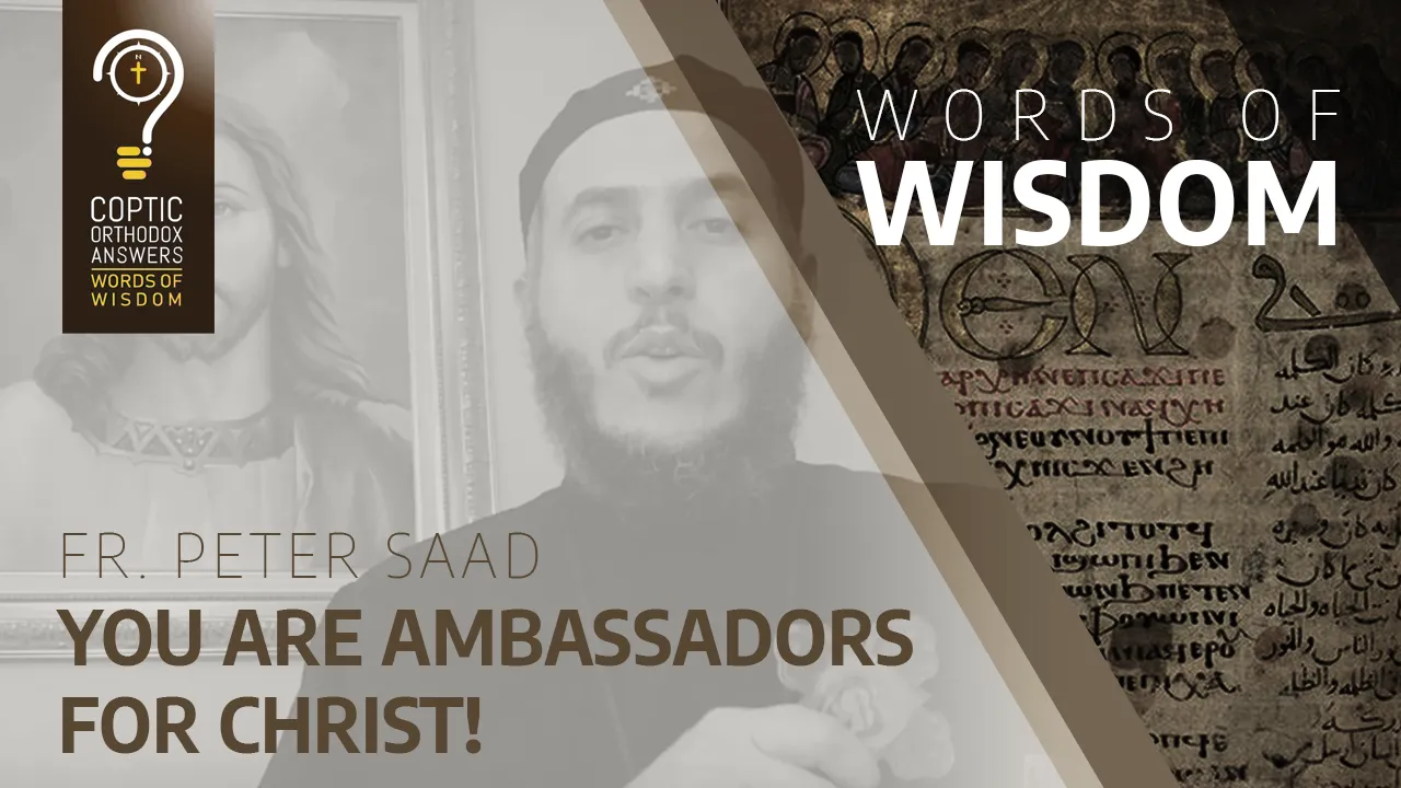 You are ambassadors for Christ!